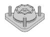 Federbeinstützlager Strut mount:6 675 788