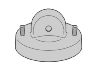 Palier de support Strut mount:6 621 008